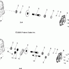 R07RB50AA/RH50AA RANGER 500 2X4/4X4 Transmission, output shaft