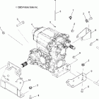 R07RB50AA/RH50AA RANGER 500 2X4/4X4 Transmission, mounting