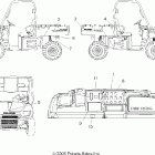R07RB50AA/RH50AA RANGER 500 2X4/4X4 Наклейки