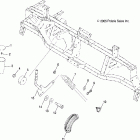 R07RB50AA/RH50AA RANGER 500 2X4/4X4 Селектор переключения передач