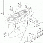 DF150/DF175 T, Z, ST,TG, ZG, Gear case (df150st e03)