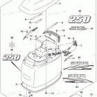 DF 250TX Engine Cover (For 0EP)(DF250Z E03)