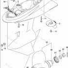 DF 115ASTL Gear Case (DF115AST E03)