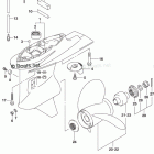 DF 80ATX Gear Case (DF80A E03)