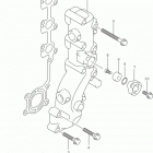 DF25A,AR,AT,AQH DF30AT,ATH Выпускной коллектор