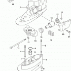 DF70AT 80AT 90AT Drive shaft housing (df90a e03)