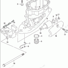 DF 100ATX Drive Shaft Housing (DF100AT E03)