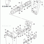 DF 140ATXW Opt:Remote Control Assy Single (2) (DF140AT E03)