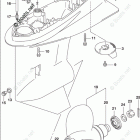 DF 115ASTL Gear Case (DF115AT E03)