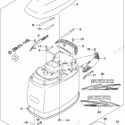 DF 250TX Engine Cover (For Y5S)(DF250T E03)