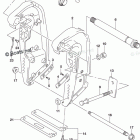 DF 200TX Clamp Bracket Transom(X) (DF200Z E03)