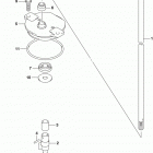 DF150/DF175 T, Z, ST,TG, ZG, Clutch rod (df175z e03)