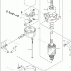 DF 25ATHS Starting Motor (DF25AT P03)