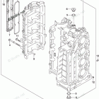 DF 115ASTL Cylinder Block (DF115AST E03)