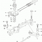 DF150/DF175 T, Z, ST,TG, ZG, Throttle rod (df150z e03)