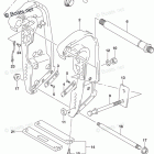 DF 250TX Clamp Bracket Transom(X,XX) (DF250Z E03)