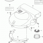 DF150/DF175 T, Z, ST,TG, ZG, Silencer  /  ring gear cover (df175zg e03)