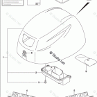 DF 8ARL Engine Cover (DF8A P03)