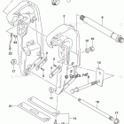 DF 225TX Clamp Bracket Transom(X,XX) (DF225T E03)