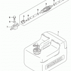DF8A 9.9A Топливный бак