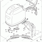 DF 150STX Engine Cover (For 0EP) (DF150ZG E03)