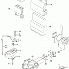 DF200AP Переключатель и модуль контроля двигателя