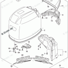 DF 150STX Engine Cover (For Y5S) (DF150Z E03)