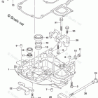DF 80ATX Engine Holder (DF90A E03)