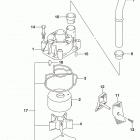 DF200AT,AZ ~510001 Water pump (df200at e03)