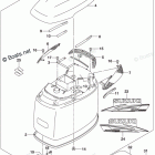 DF 225TX Engine Cover (For Y5S) (DF225T E03)