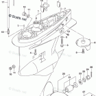 DF 200TX Gear Case (DF200T E03)