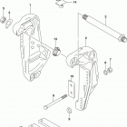 DF150/DF175 T, Z, ST,TG, ZG, Clamp bracket (df150st e03)