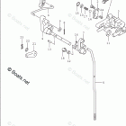 DF 25ATHS Clutch Rod (DF25AR P03)