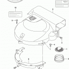 DF150/DF175 T, Z, ST,TG, ZG, Silencer  /  ring gear cover (df150zg e03)