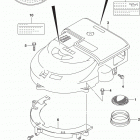 DF150/DF175 T, Z, ST,TG, ZG, Silencer  /  ring gear cover (df175t e03)