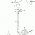 DF250/DF300 AP Тяга сцепление