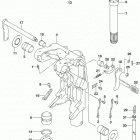 DF100A 115A 140A ,AT,AZ,AST Swivel bracket (df140at e03)