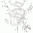 DF70AT 80AT 90AT Oil pan (df90a e03)