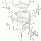 DF70AT 80AT 90AT Oil pan (df80a e03)