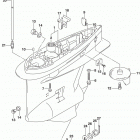 DF150/DF175 T, Z, ST,TG, ZG, Gear case (df175zg e03)