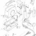 DF 25ATHS Opt:Remote Control Assy Single (1) (DF25AT P03)