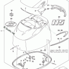 DF 115ASTL Engine Cover (DF115AST E03)