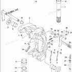 DF 100ATX Swivel Bracket (DF100AT E03)