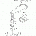 DF8A 9.9A Timing belt (df8ar p03)
