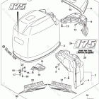 DF 150STX Engine Cover (For 0EP) (DF175T E03)