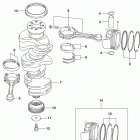 DF250/DF300 AP Коленвал
