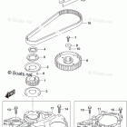 DF 8ARL Timing Belt (DF8A P03)