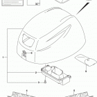 DF8A 9.9A Engine cover (df8ar p03)