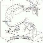 DF 150STX Engine Cover (For Y5S) (DF175TG E03)