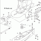 DF 250APX DRIVE SHAFT HOUSING